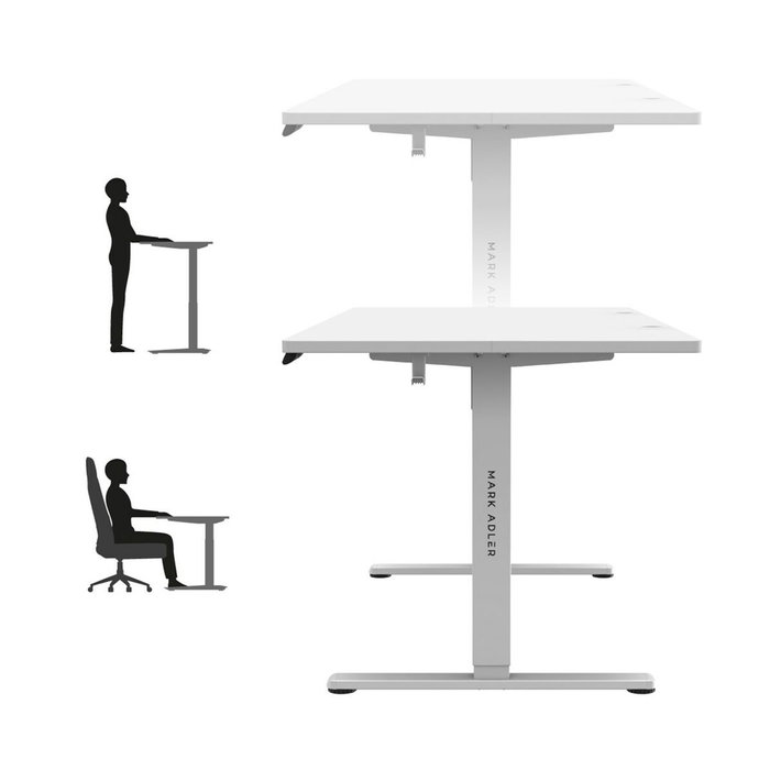 Bureau Mark Adler MA-Leader 7.6 White Blanc