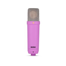 RODE NT1 Signature Purple - Microphone Studio Condensateur Cardioïde pour Enregistrement