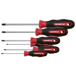 Gedore red Jeu de 6 tournevis Torx® T10-T40