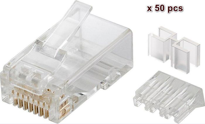 MicroConnect KON503-50 Fiche modulaire RJ45 CAT5e 8P8C MicroConnect KON503-50 Fiche modulaire RJ45 CAT5e 8P8C