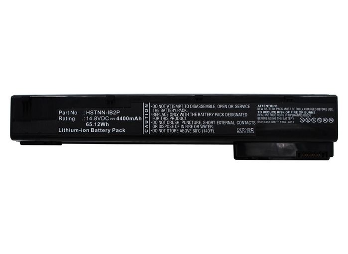 CoreParts Batterie pour PC Portable HP 65.12 Wh 14.8V 4400mAh - Compatible EliteBook 8560w, 8570w, 8760w, 8770w - Noir CoreParts Batterie pour PC Portable HP 65.12 Wh 14.8V 4400mAh - Compatible EliteBook 8560w, 8570w, 8760w, 8770w - Noir