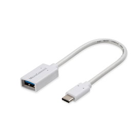 MicroConnect Adaptateur USB-C 3.2 Gen 1 vers USB 3.2 Gen 1 Type A, 0,2 m, Blanc