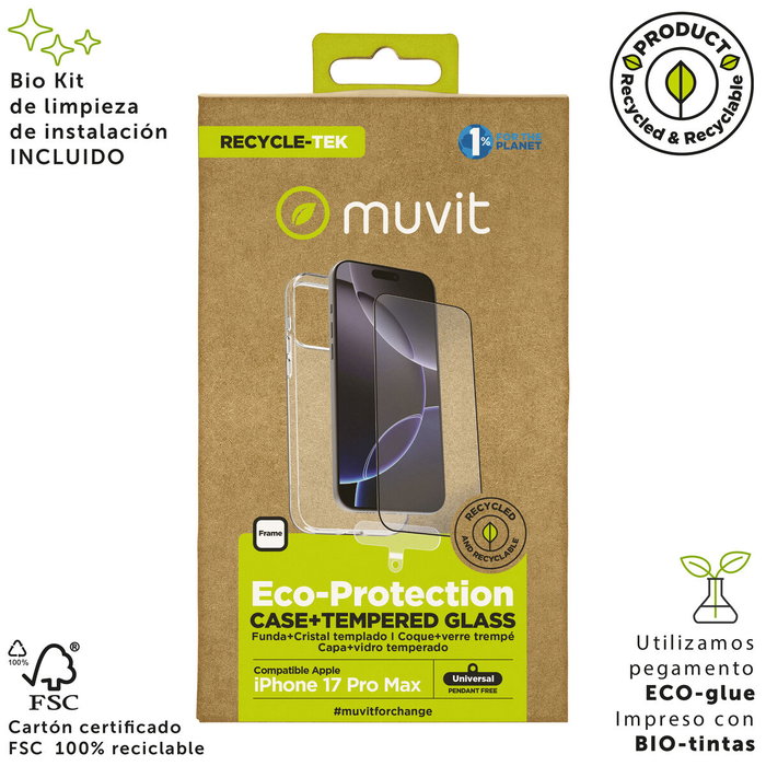 Housse et Protecteur pour Téléphone Portable Muvit for Change iPhone 17 Pro Max