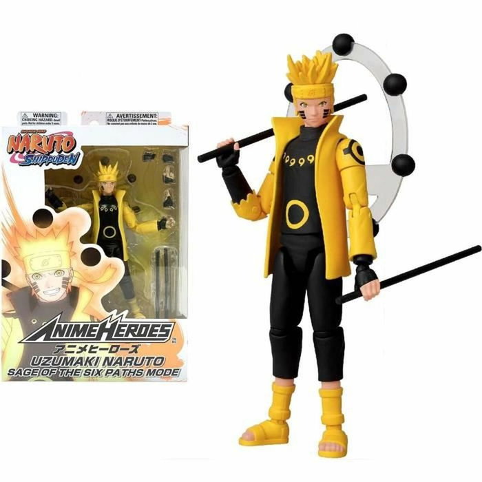 Bandai Figurine Anime Heroes Naruto Shippuden - Mode Sage des six chemins