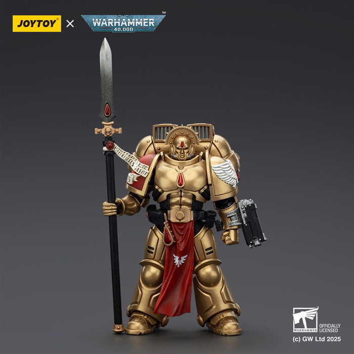 Joy Toy (CN) Warhammer 40,000: Combat Patrol Blood Angels Sanguinary Guard 2 avec Angelus Boltgun et Encarmine Spear 20 cm