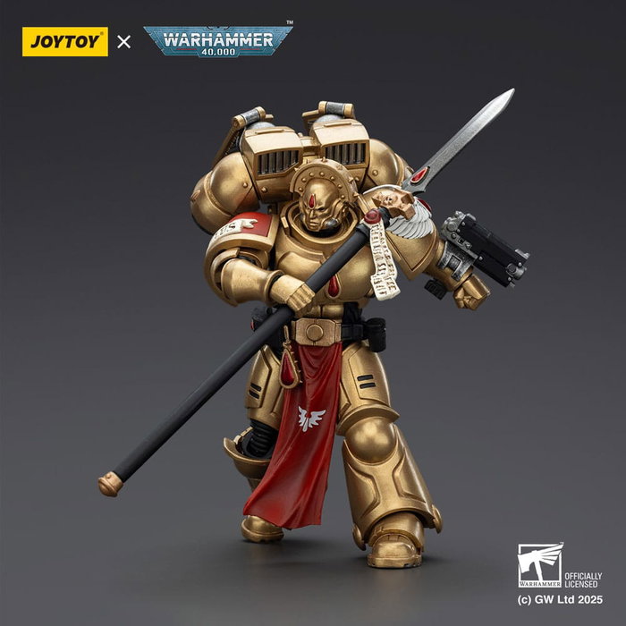 Joy Toy (CN) Warhammer 40,000: Combat Patrol Blood Angels Sanguinary Guard 2 avec Angelus Boltgun et Encarmine Spear 20 cm