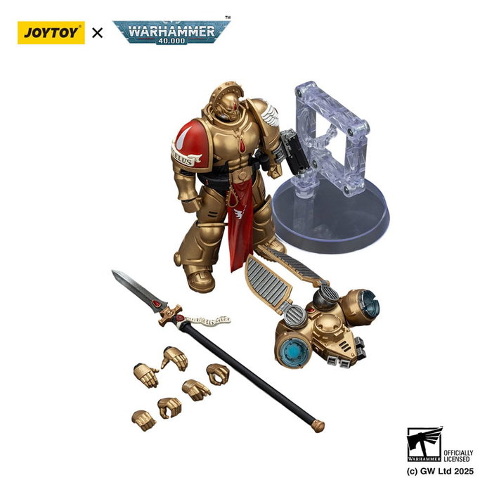 Joy Toy (CN) Warhammer 40,000: Combat Patrol Blood Angels Sanguinary Guard 2 avec Angelus Boltgun et Encarmine Spear 20 cm