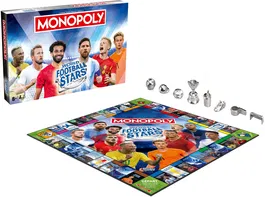 Winning Moves - Monopoly World Football Stars - Jeu de société - Édition Joueurs Légendaires - Des 8 ans