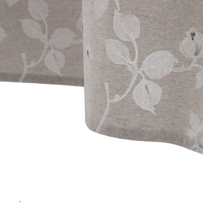 BigBuy Home Rideau Gris Fleurs 140 x 260 cm