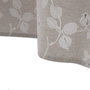 BigBuy Home Rideau Gris Fleurs 140 x 260 cm