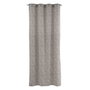 BigBuy Home Rideau Gris Fleurs 140 x 260 cm