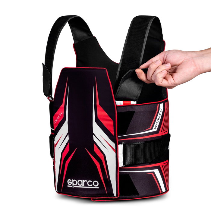 Sparco Protecteur De Côtes K-Track FIA 8870-2018 Taille 14-15 S002406KNRRS1415 Karting
