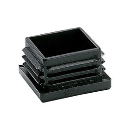 Micel Embouts carrés avec ailettes CNT03 Noir, lot de 25