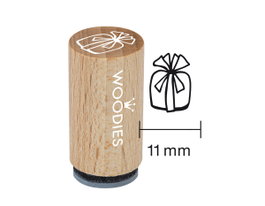 Woodies Sello mini en bois et caoutchouc 15x25mm