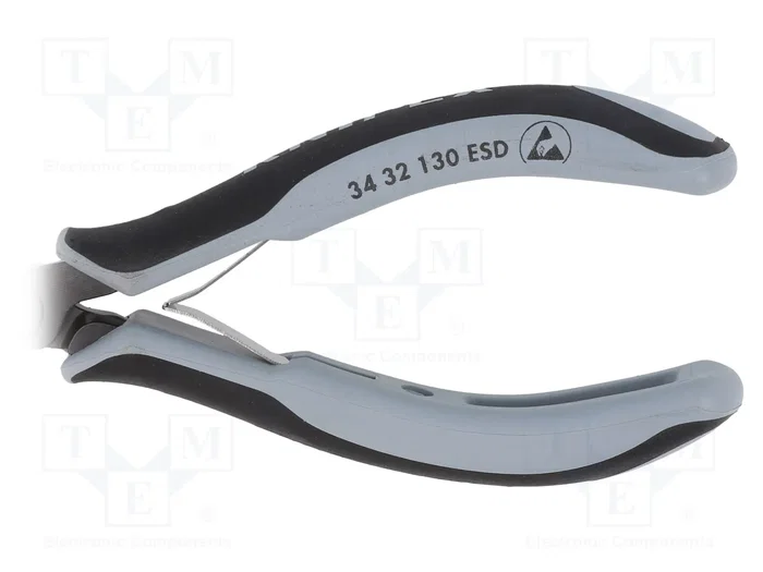 KNIPEX Pince à bec rond ESD 130 mm