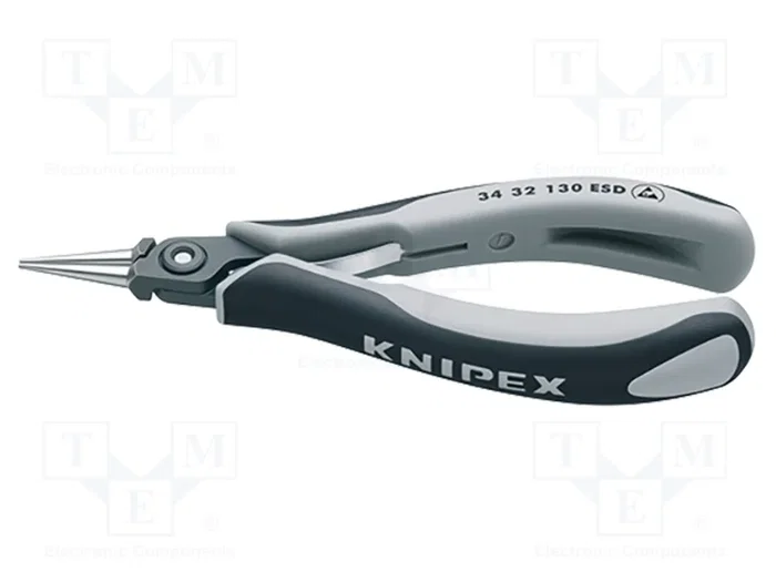 KNIPEX Pince à bec rond ESD 130 mm