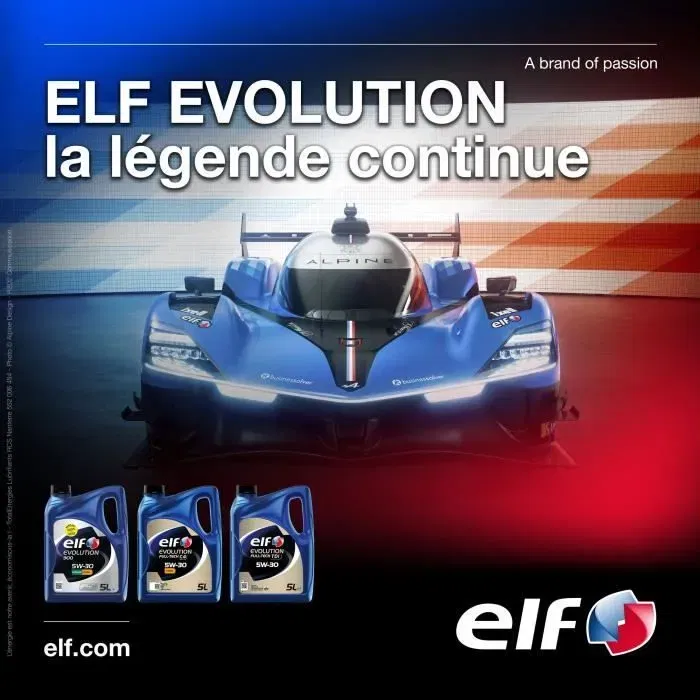 Elf - Huile moteur synthèse Evolution 700 10W-40 - 5 Litres - Pour moteurs essence et Diesel, injection directe - Normes ACEA A3/B4, API SN/CF Elf - Huile moteur synthèse Evolution 700 10W-40 - 5 Litres - Pour moteurs essence et Diesel, injection directe - Normes ACEA A3/B4, API SN/CF