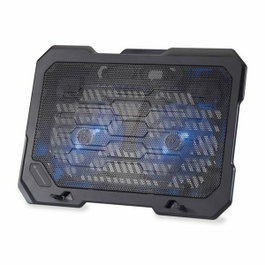 Conceptronic Base de refroidissement pour ordinateurs portables jusqu'à 15,6 pouces avec 2 ventilateurs