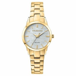 Trussardi R2453141507 avec bracelet doré et cadran bleu