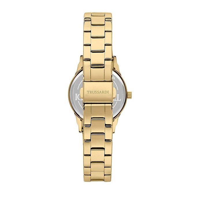 Trussardi R2453141507 avec bracelet doré et cadran bleu