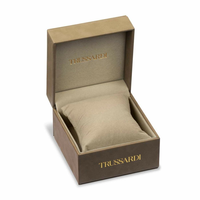 Trussardi R2453141507 avec bracelet doré et cadran bleu