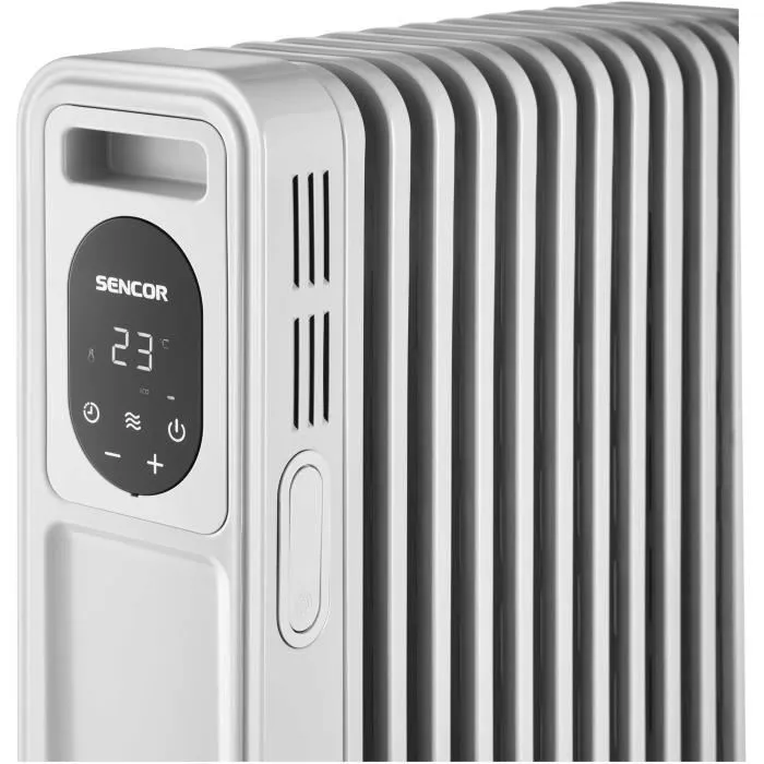 Sencor SOH 6213WH Radiateur électrique à bain d'huile 2500 W Blanc Sencor SOH 6213WH Radiateur électrique à bain d'huile 2500 W Blanc