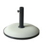 Marbueno Base pour Parapluie Ronde Ciment 50x37 cm 25 kg Blanc Jardin Piscine Terrasse 10453