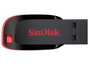 SanDisk Cruzer Blade 16 GB Noir, rouge