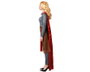 BigBuy Carnival Déguisement Superhéroïne Rouge avec Cape Taille XS/S