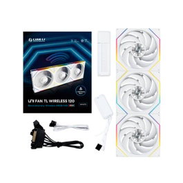 Lian Li UNI FAN TL Wireless Ventilateur de Boîtier Gaming avec Technologie Sans Fil 2.4 GHz et Éclairage RGB