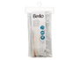 Berilo Rideau de Douche PEVA Transparent 180 x 180 cm (Set de 12)
