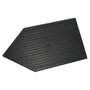 WOLFPACK LINEA PROFESIONAL Talocha Plastico Punta Mango Redondo 26x14 cm Negro Con Alveolos