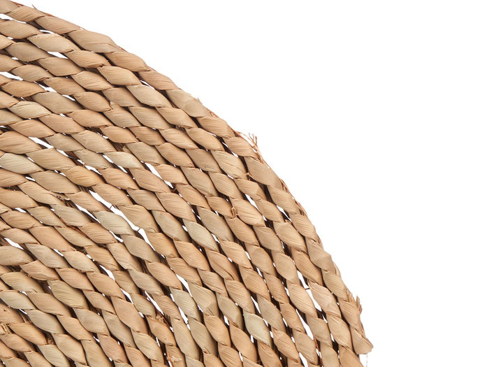 Kinvara Set de 1 Salvamantel Rond 35 cm en Fibre de Maïs Naturel – Protège-Table (Set de 12)