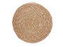 Kinvara Set de 1 Salvamantel Rond 35 cm en Fibre de Maïs Naturel – Protège-Table (Set de 12)
