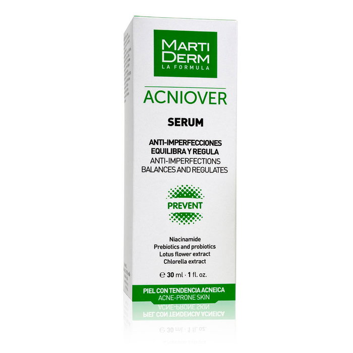 Martiderm Sérum ACNIOVER 30 ml pour Peau à Imperfections et Acné