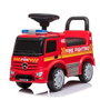 Ociotrends Mercedes Truck Actros Firemen - Camion de pompiers jouet avec lumières et sons, pour enfants de 1 à 3 ans (poids max 25 kg), boîte multilingue, couleur rouge