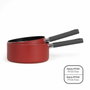 Livoo Set de 2 casseroles MEP154R Rouge