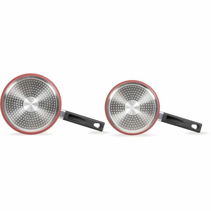 Livoo Set de 2 casseroles MEP154R Rouge Livoo Set de 2 casseroles MEP154R Rouge