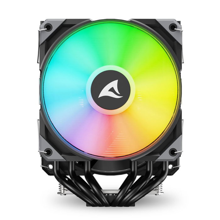 Sharkoon A60 Refroidisseur CPU Ventilateur 120 mm RGB 260W TDP Intel AMD Sharkoon A60 Refroidisseur CPU Ventilateur 120 mm RGB 260W TDP Intel AMD