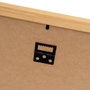 BigBuy Home Cadre photo Blanc Naturel Verre Bois MDF