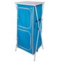 Color Baby - Étagère pliable pour camping et extérieur, dimensions 62 x 53 x 140 cm (L x P x H)