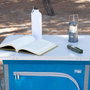 Color Baby - Étagère pliable pour camping et extérieur, dimensions 62 x 53 x 140 cm (L x P x H)