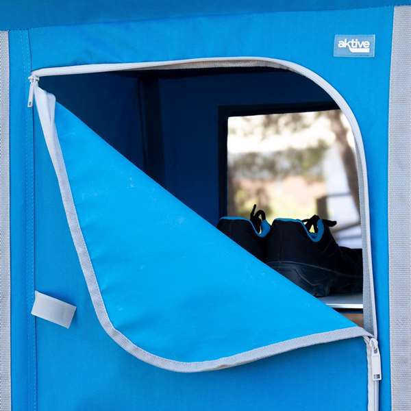 Color Baby - Étagère pliable pour camping et extérieur, dimensions 62 x 53 x 140 cm (L x P x H) Color Baby - Étagère pliable pour camping et extérieur, dimensions 62 x 53 x 140 cm (L x P x H)