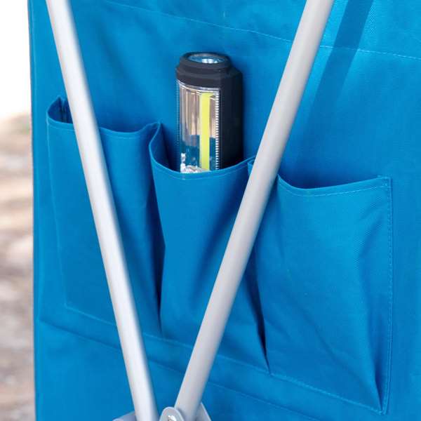 Color Baby - Étagère pliable pour camping et extérieur, dimensions 62 x 53 x 140 cm (L x P x H) Color Baby - Étagère pliable pour camping et extérieur, dimensions 62 x 53 x 140 cm (L x P x H)