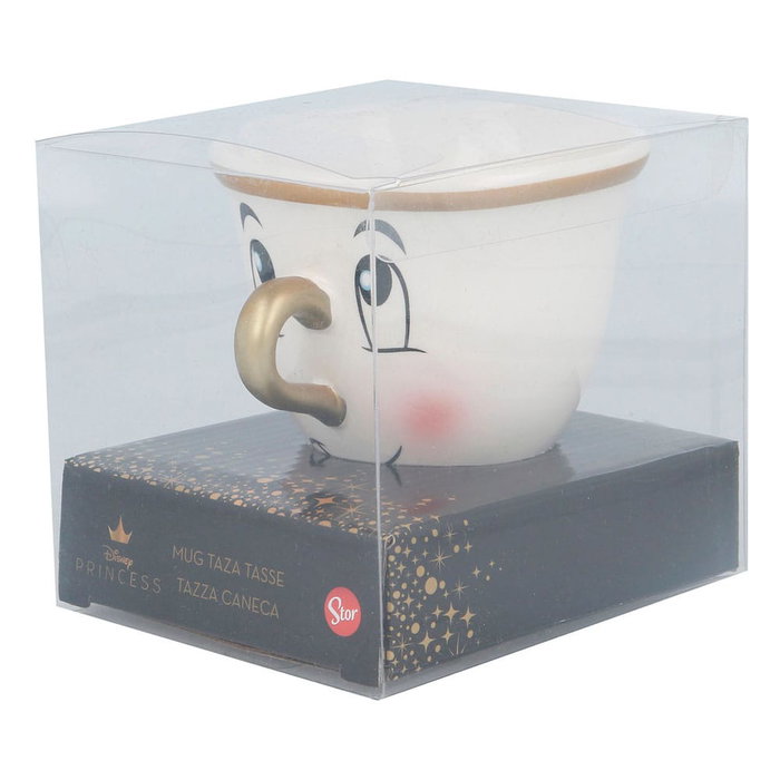 La Belle et la Bête mug 3D Chip 170 ml