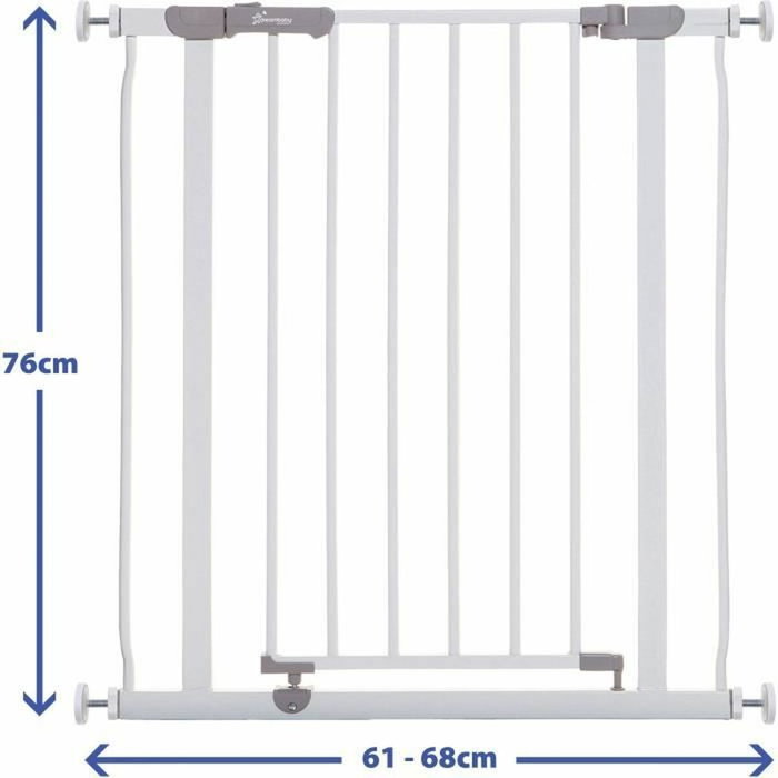 Dreambaby Barrière de sécurité Ava Slimline - Blanc - 61-68 cm Dreambaby Barrière de sécurité Ava Slimline - Blanc - 61-68 cm