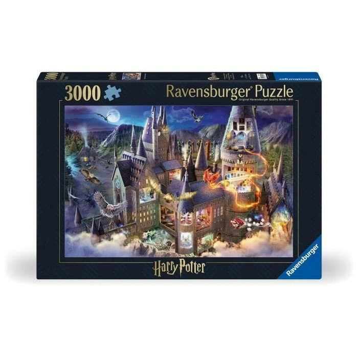 Ravensburger Puzzle 3000 pièces Vue sur le château de Poudlard / Harry Potter