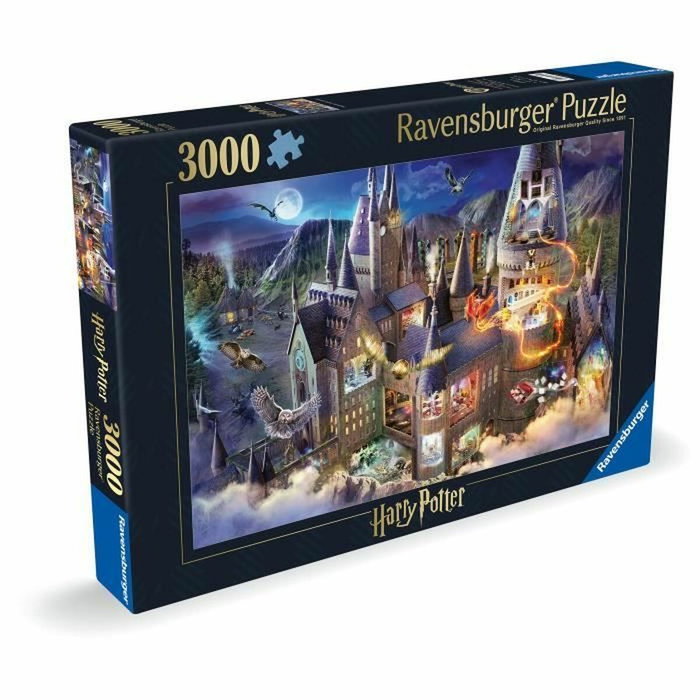 Ravensburger Puzzle 3000 pièces Vue sur le château de Poudlard / Harry Potter
