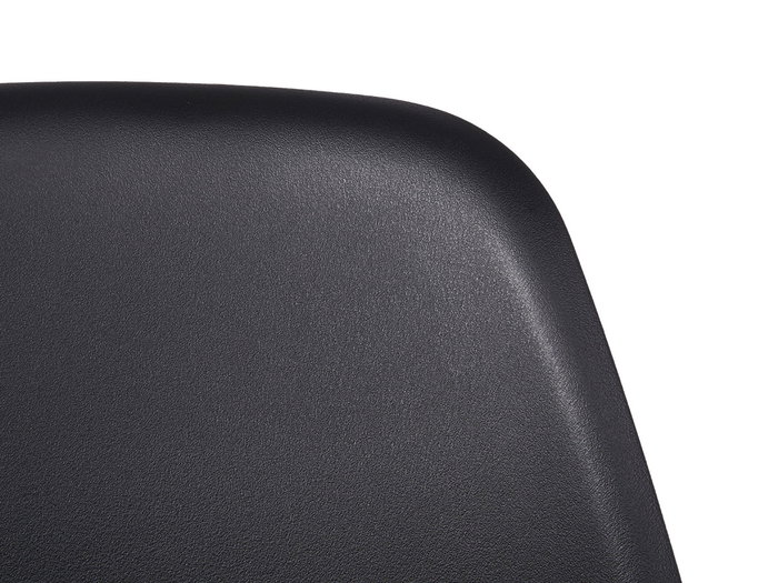 Giftdecor Salle à Manger Chaise Noire 52x82x47 cm Plastique et Métal (Set de 4)