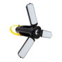 Edm Lampe torche solaire LED pliable rechargeable